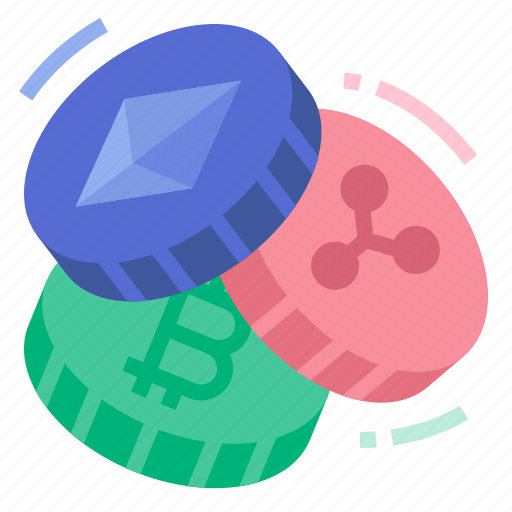 Cryptocurrency, bitcoin, ethereum, ripple, digital token, digital coins, digital currency icon - Download on Iconfinder