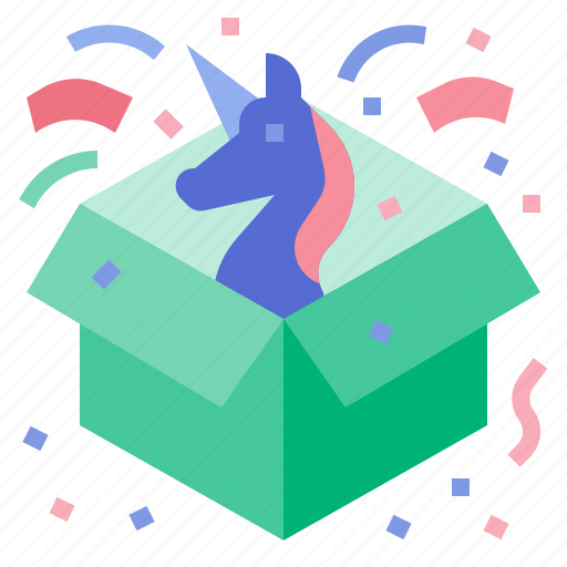 Unicorn, startup, unique, nft, gift, one of a kind, non-fungible token icon - Download on Iconfinder