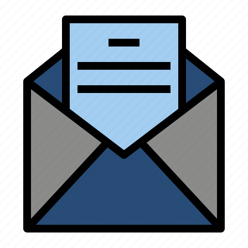 Letter, envelope, confidential, message, text, document, paper icon - Download on Iconfinder