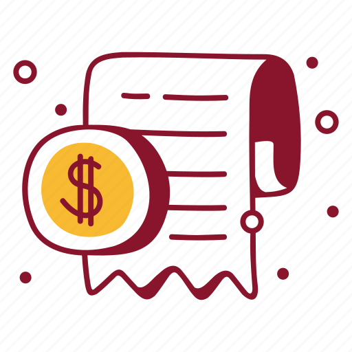 Bill, payment, invoice, receipt icon - Download on Iconfinder