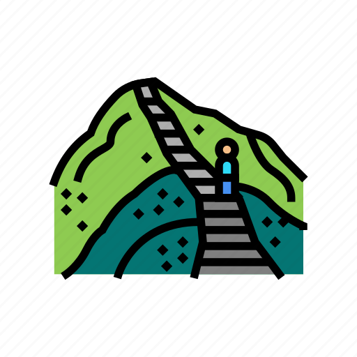 Haiku, stairs, north, america, famous, landscape icon - Download on Iconfinder