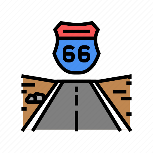 Highway, north, america, famous, landscape icon - Download on Iconfinder