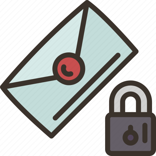 Confidential, file, private, letter, mail icon - Download on Iconfinder