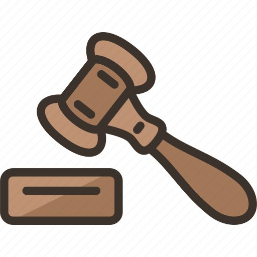 Ruling, gavel, judge, law, prosecution icon - Download on Iconfinder