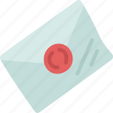 seal, stamp, envelope, letter, mail