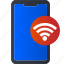 notification, alarm, sound, mobile, megaphone, wifi, smartphone 