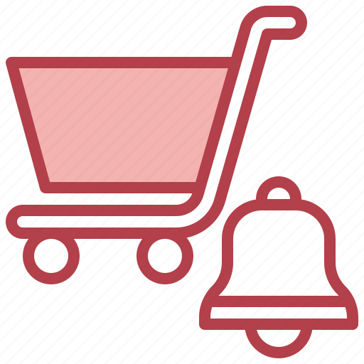 Cart, shopping, online, store, bell, ring icon - Download on Iconfinder