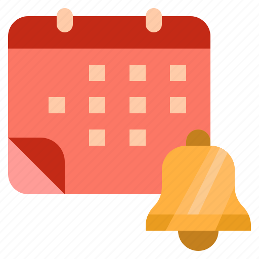 Calendar, time, date, bell, ring icon - Download on Iconfinder
