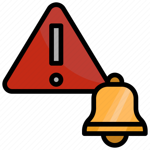 Alert, danger, warning, bell, ring icon - Download on Iconfinder