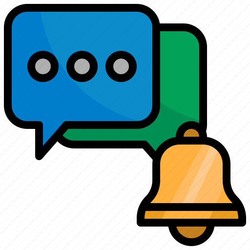 Messenger, chat, talk, bell, ring icon - Download on Iconfinder