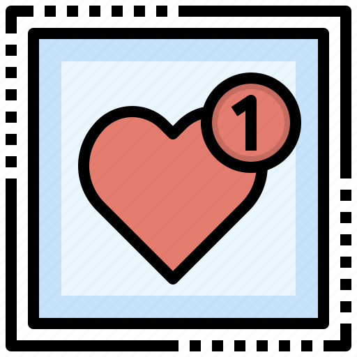 Love, like, reaction, notification, heart icon - Download on Iconfinder