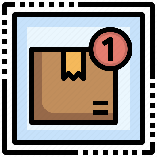 Package, notification, open, box icon - Download on Iconfinder