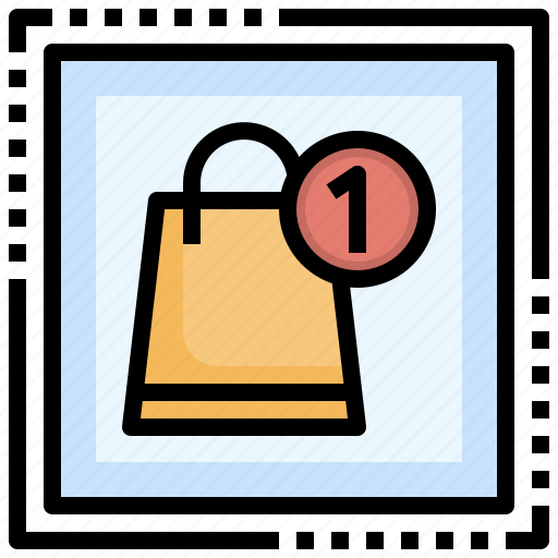 Shopping, bag, notification, alarm, store icon - Download on Iconfinder
