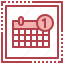 calendar, time, date, organization, notifications 