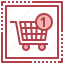 shopping, cart, online, notification, store, ui 