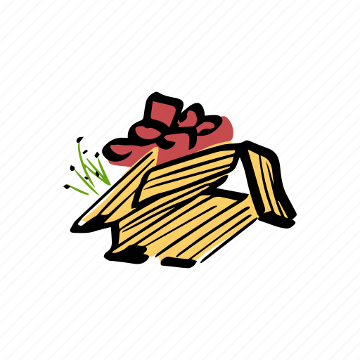 Italian food, macaroni, main course, nouvelle cuisine, pasta, tuna icon - Download on Iconfinder