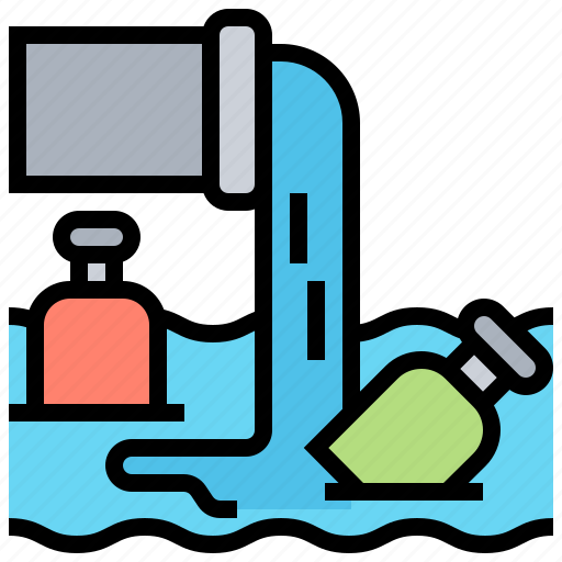 Dirty, pipe, pollution, sewage, wastewater icon - Download on Iconfinder