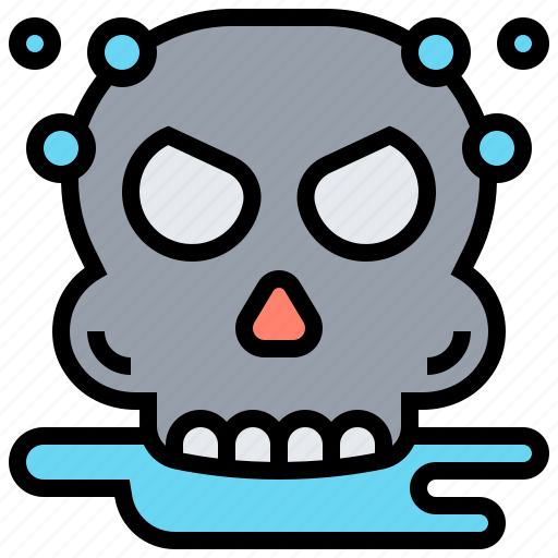 Bone, danger, death, lethal, skull icon - Download on Iconfinder