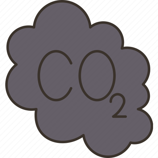 Carbon, dioxide, pollution, emission, environment icon - Download on Iconfinder