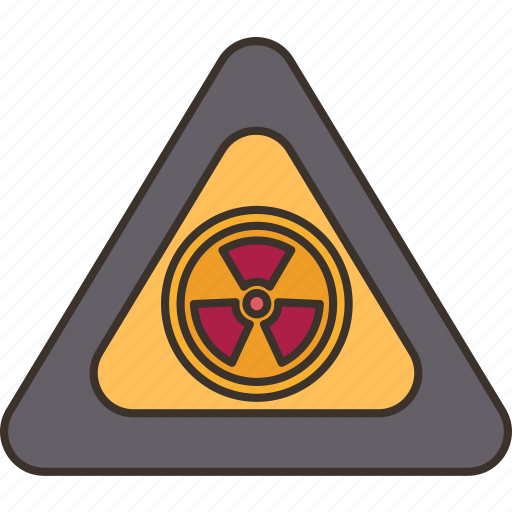 Nuclear, label, radioactive, pollution, contaminate icon - Download on Iconfinder