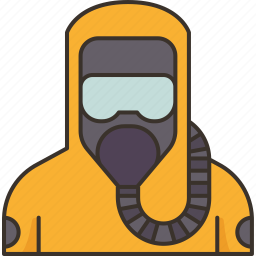Suit, protection, radiation, mask, danger icon - Download on Iconfinder