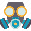 mask, protection, hazardous, gas, toxic