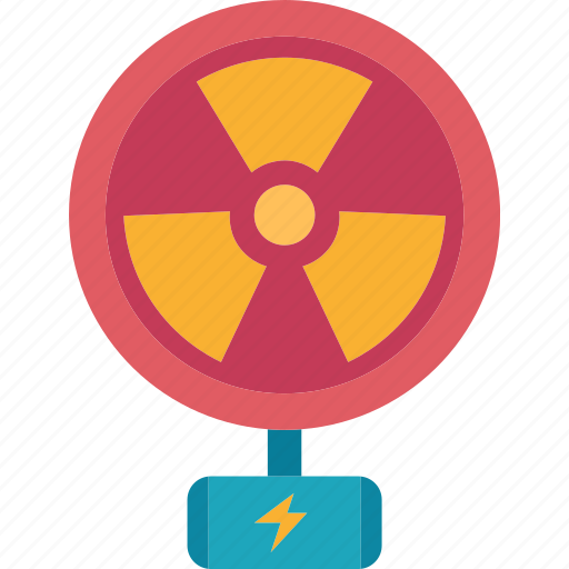 Nuclear, energy, power, electricity, radiation icon - Download on Iconfinder