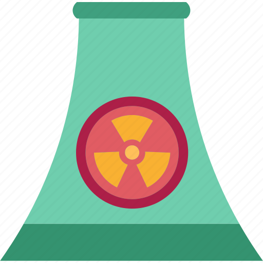 Nuclear, plant, power, energy, production icon - Download on Iconfinder