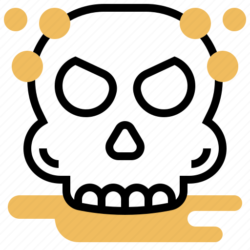 Bone, danger, death, lethal, skull icon - Download on Iconfinder