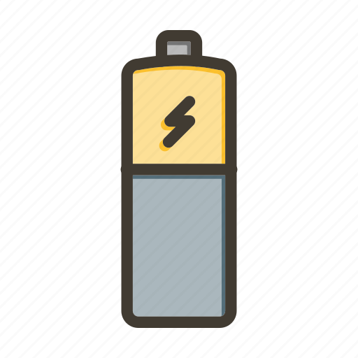 Battery, power, charging, full, low, mobile, electric icon - Download on Iconfinder