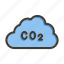 co2, pollution, cloud, carbon dioxide, gas 