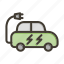 electric car, car, electric, technology, charging-car 