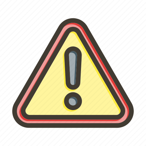 Warning sign, warning, alert, danger, sign icon - Download on Iconfinder