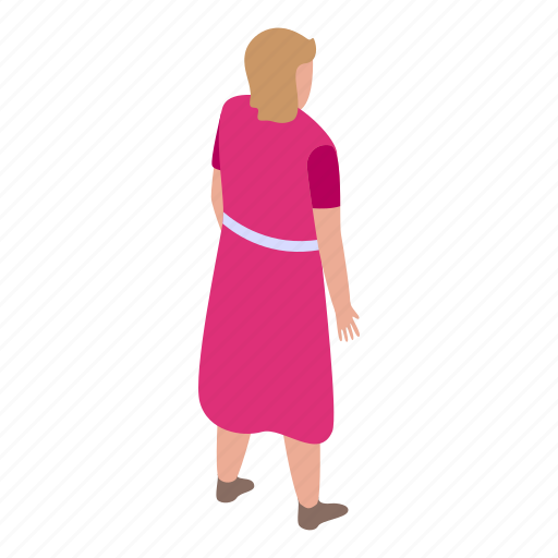 Nursing, home, mother, isometric icon - Download on Iconfinder