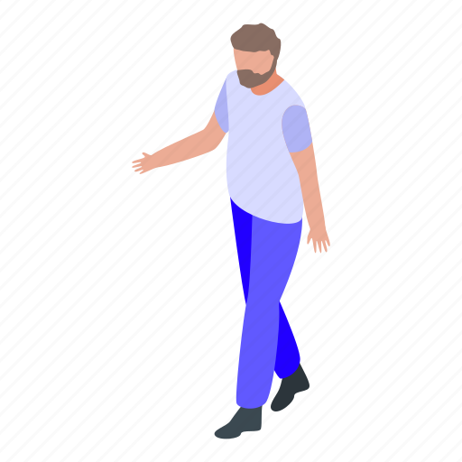 Nursing, home, worker, isometric icon - Download on Iconfinder