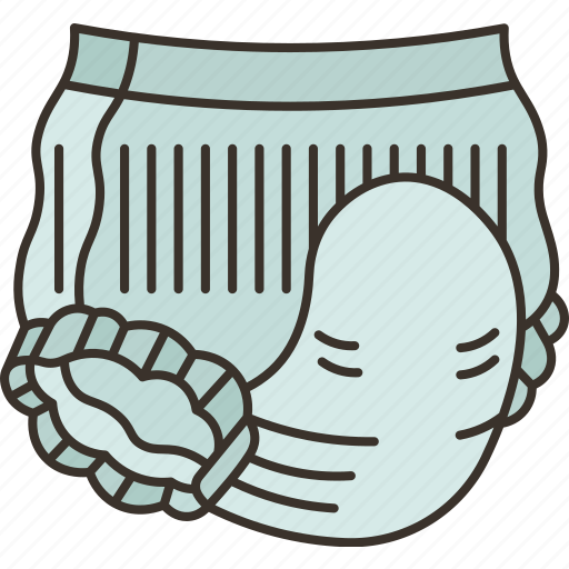 Diaper, underwear, hygiene, care, absorption icon - Download on Iconfinder