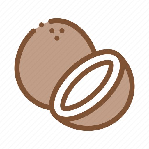 Almond, coconut, different, food, macadamia, nut, peanut icon - Download on Iconfinder