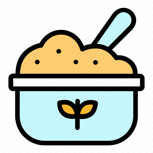 Oat, foot, breakfast, nutrition icon - Download on Iconfinder