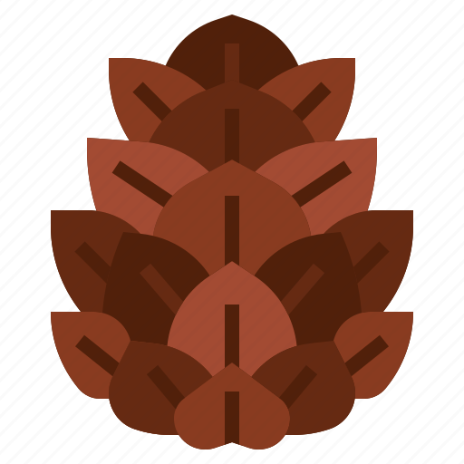 Pine, nuts, cone, nut, nature icon - Download on Iconfinder