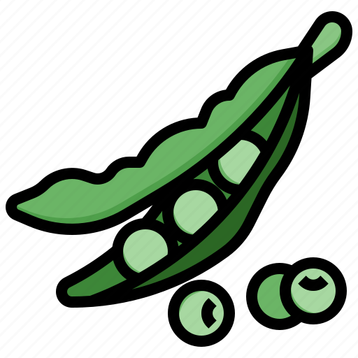 Peas, food, restaurant, legume, organic, vegan icon - Download on Iconfinder