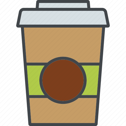 Barista, beverage, coffee, cup, disposable, drink, take away icon - Download on Iconfinder