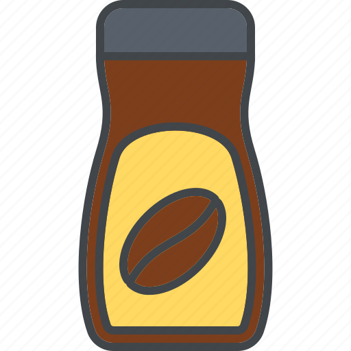 Barista, beverage, coffee, drink, instant coffee, jar icon - Download on Iconfinder
