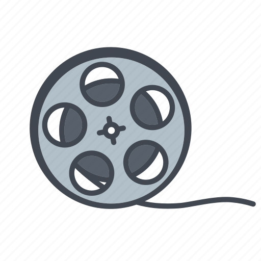 Cinema, entertainment, film, media, movie, reel, spool icon - Download on Iconfinder