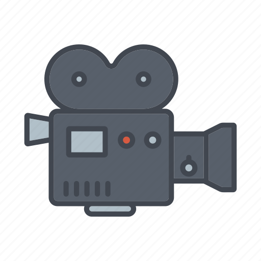 Camera, cinema, entertainment, film, media, movie icon - Download on Iconfinder