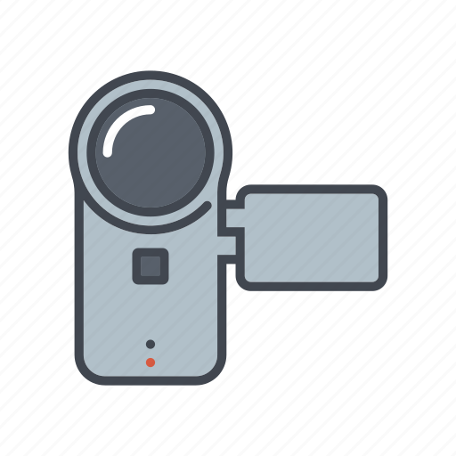 Camcorder, entertainment, media, movie, recording, video icon - Download on Iconfinder