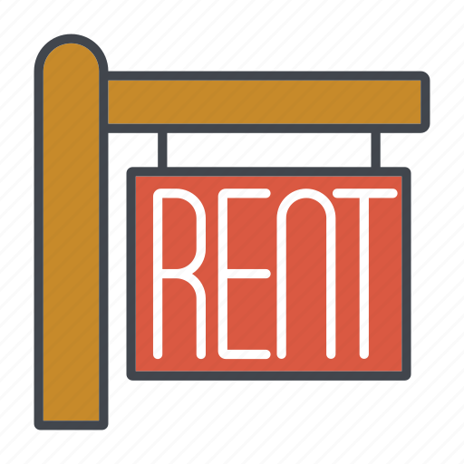 Home, property, real estate, realtor, realty, rent sign icon - Download on Iconfinder