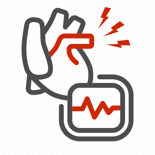 Pain, heart, attack, human, pulse, infarct icon - Download on Iconfinder