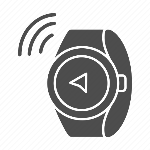 Watch, compass, navigation, clock, hand, wave, arrow icon - Download on Iconfinder