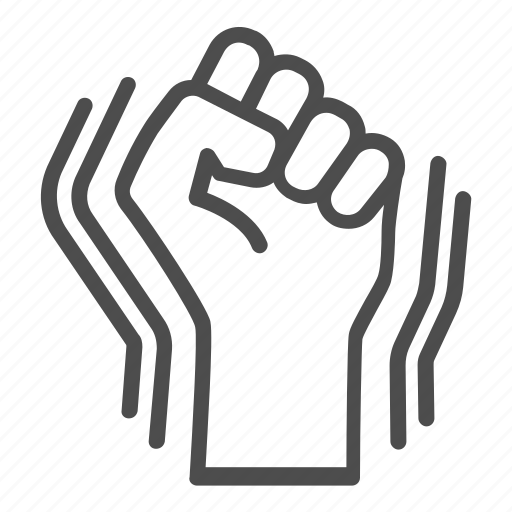 Power, protest, fist, hand, thumb, fingers icon - Download on Iconfinder