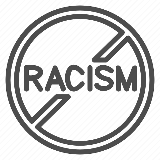 Racism, racial, race, forbidden, ban, prohibited, rights icon - Download on Iconfinder